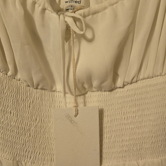 BNWT Wilfred Genoa Linen midi dress - Picture 2 of 4